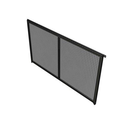 B4-1400-2200-0150-TYMZA DOUBLE PANEL-NO LEGS, TIE PLATE AND ANGLE CONNECTORS 1400MM X 2200MM  1" MESH, FULLY ASSEMBLED