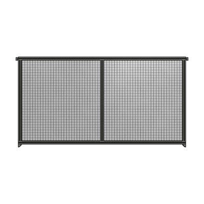 DOUBLE PANEL-NO LEGS, TIE PLATE AND ANGLE CONNECTORS 1400MM X 2400MM  1&quot; MESH, AS A KIT