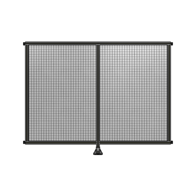 DOUBLE PANEL-LEG IN CENTER AND HINGE CONNECTORS 1700MM X 2200MM  1" MESH, AS A KIT