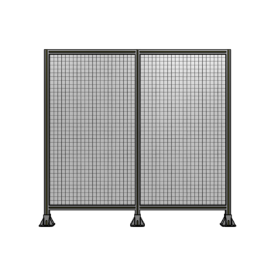 DOUBLE PANEL-3 LEGS 1700MM X 1800MM  1&quot; MESH, AS A KIT