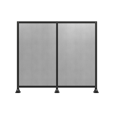 DOUBLE PANEL-3 LEGS 2135MM X 2400MM  1&quot; MESH, AS A KIT