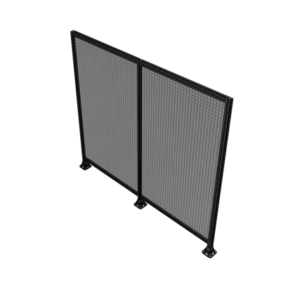B8-2135-2400-0150-ZYMFK DOUBLE PANEL-3 LEGS 2135MM X 2400MM  1" MESH, AS A KIT