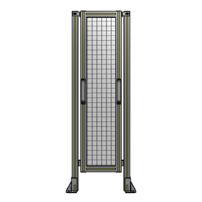 SINGLE REMOVABLE PANEL WITH LEGS 1400MM X 450MM 1&quot; MESH, AS A KIT