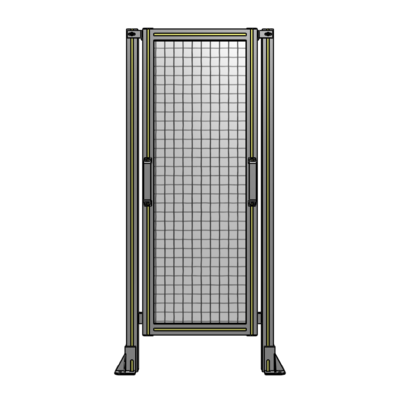 SINGLE REMOVABLE PANEL WITH LEGS 1400MM X 600MM 1&quot; MESH, AS A KIT