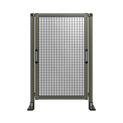 SINGLE REMOVABLE PANEL WITH LEGS 1400MM X 900MM 1&quot; MESH, AS A KIT
