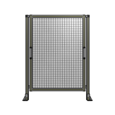 SINGLE REMOVABLE PANEL WITH LEGS 1400MM X 1050MM 1&quot; MESH, AS A KIT