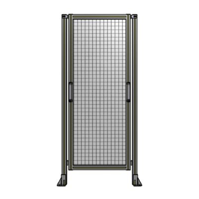 SINGLE REMOVABLE PANEL WITH LEGS 1700MM X 750MM 1&quot; MESH, AS A KIT