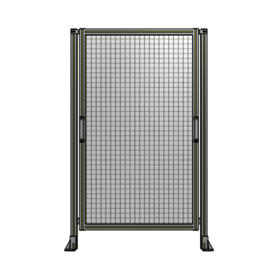 SINGLE REMOVABLE PANEL WITH LEGS 1700MM X 1050MM 1&quot; MESH, FULLY ASSEMBLED