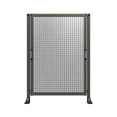SINGLE REMOVABLE PANEL WITH LEGS 1700MM X 1200MM 1&quot; MESH, AS A KIT