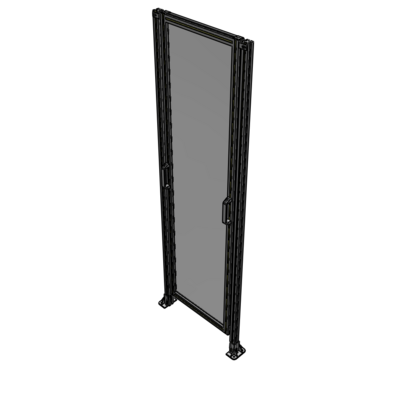 E3-2400-0750-0150-GYPTA SINGLE REMOVABLE PANEL WITH LEGS 2400MM X 750MM 1/4" POLYCARBONATEONATE, AS A KIT