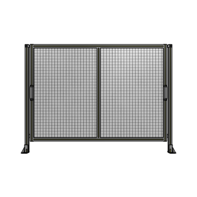 DOUBLE REMOVABLE PANEL WITH LEGS 1400MM X 1900MM 1&quot; MESH, AS A KIT