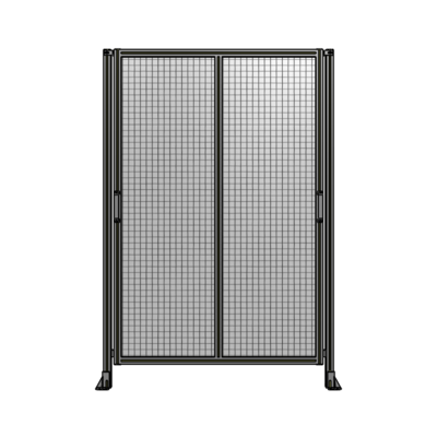 DOUBLE REMOVABLE PANEL WITH LEGS 2135MM X 1450MM 1&quot; MESH, AS A KIT