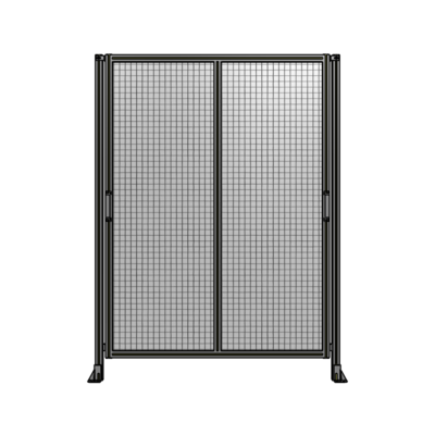 DOUBLE REMOVABLE PANEL WITH LEGS 2135MM X 1600MM 1&quot; MESH, AS A KIT