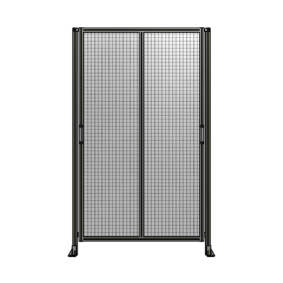 DOUBLE REMOVABLE PANEL WITH LEGS 2400MM X 1450MM 1&quot; MESH, AS A KIT