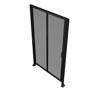 E4-2400-1450-0150-GYPTK DOUBLE REMOVABLE PANEL WITH LEGS 2400MM X 1450MM 1/4" POLYCARBONATE, AS A KIT