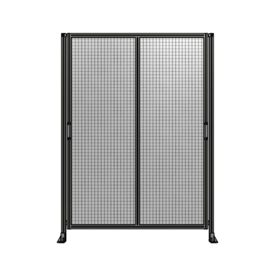 DOUBLE REMOVABLE PANEL WITH LEGS 2400MM X 1750MM 1&quot; MESH, AS A KIT