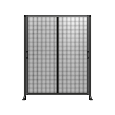 DOUBLE REMOVABLE PANEL WITH LEGS 2400MM X 1900MM 1&quot; MESH, AS A KIT