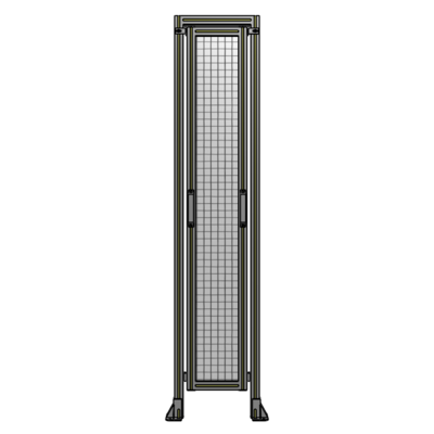 SINGLE REMOVABLE PANEL WITH LEGS AND A HEADER  2135MM X 450MM 1&quot; MESH, AS A KIT