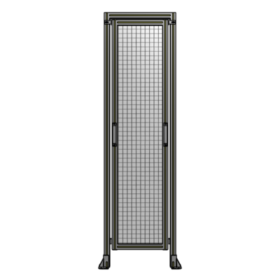 SINGLE REMOVABLE PANEL WITH LEGS AND A HEADER  2135MM X 600MM 1&quot; MESH, AS A KIT