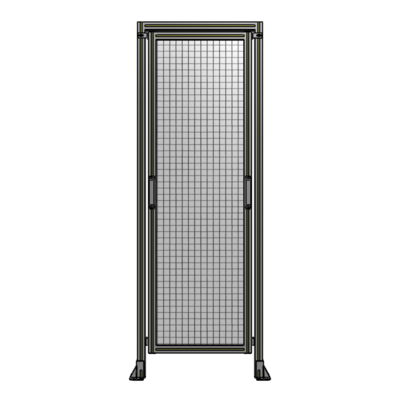 SINGLE REMOVABLE PANEL WITH LEGS AND A HEADER  2135MM X 750MM 1&quot; MESH, AS A KIT