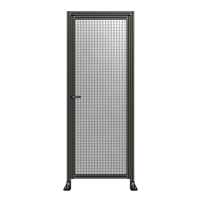 G2-2400-0900-0150-EYMTK DOOR WITH HEADER, HANDLE WITH INTERNAL EGRESS ON LEFT 2400MM X 900MM 1" MESH, AS A KIT