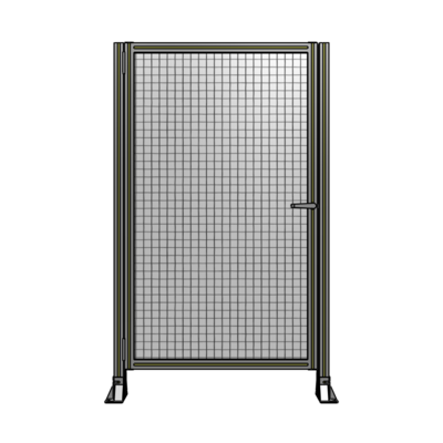 DOOR-ROBUST FRAME, HANDLE/INTERNAL EGRESS ON RIGHT 1700MM X 1020MM 1&quot; MESH, AS A KIT