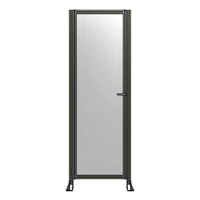 DOOR-ROBUST FRAME, HANDLE/INTERNAL EGRESS ON RIGHT 2135MM X 820MM 1/4" POLYCARBONATE, AS A KIT