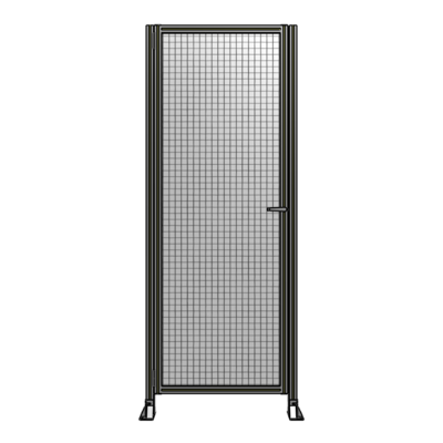 DOOR-ROBUST FRAME, HANDLE/INTERNAL EGRESS ON RIGHT 2135MM X 920MM 1" MESH, AS A KIT