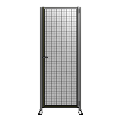 DOOR-ROBUST FRAME, HANDLE/INTERNAL EGRESS ON LEFT 2135MM X 920MM 1" MESH, AS A KIT