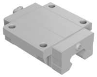 AIRTAC PROFILE RAIL BEARING<br>LSH 25MM SERIES, NORMAL ACCURACY WITH NO PRELOAD (D), MULTI-MOUNTING