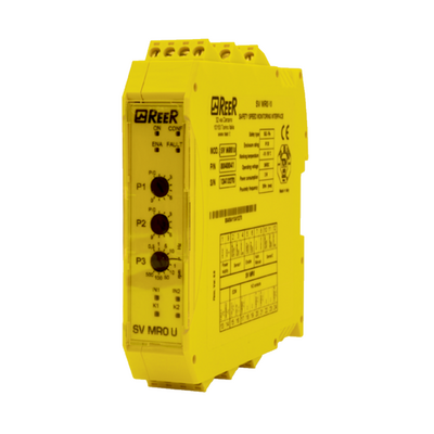 REER SPEED MONITOR INTERFACE, 2 PROXIMITY SWITCHES, BELOW THRESHOLD, SCREW TERMINAL BLOCKS(SVMR0 U)