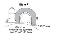 900-F00-000 CANFIELD CYLINDER PART<BR>SWITCH BRACKET 1 1/2"-2 1/2"  (TIE ROD)