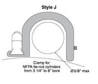 900-J00-000 CANFIELD CYLINDER PART<BR>SWITCH BRACKET 3 1/4-8" BORE (TIE ROD)