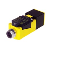 TURCK INDUCTIVE LIMIT SWITCH RECTANGLER SENSOR&lt;BR&gt;15MM RANGE 40MM PLAS NO 10-65VDC 4 PIN M12