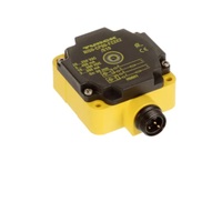 TURCK INDUCTIVE LIMIT SWITCH RECTANGLER SENSOR<BR>40MM RANGE 80MM PLAS PROG 20-250VAC/10-300VDC 3 PIN MINI