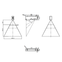 LVM24A0 ELCO 3D SENSOR LVM24 SERIES, INT CPU, UP TO 8 SENSORS W/ C800, RANGE 617 - 2129.1MM, FOV 746.8 - 2301.4MM, ENC TRIG/2DO/RS485, PROFINET/ModbusTCP
