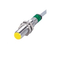 TURCK CAPACITIVE BARREL SENSOR&lt;BR&gt;3MM RANGE 12MM BRASS NO NPN 10-30VDC 2M