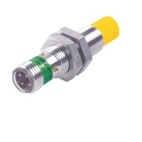 TURCK INDUCTIVE BARREL ANALOG SENSOR<BR>5MM RANGE 12MM BRASS LINEAR 15-30VDC 4 PIN M12