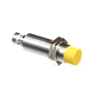 NI 8-M18-AP6X-H1141 TURCK INDUCTIVE BARREL SENSOR<BR>8MM RANGE 18MM BRASS NO PNP 10-30VDC 4 PIN M12