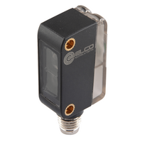 ELCO POLARIZED RETRO-REFLECTIVE SENSOR OS10S-SERIES, RED BEAM, OR:3M, NPN, LO/DO, 10 TO 30VDC, -20 TO 60 DEG C, SW FRQ:800HZ, IP67, M8 4-PIN