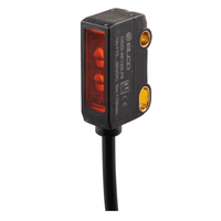 ELCO PHOTOELECT SENSOR, OS22-SERIES, DIFF FIXED BGS, RED BEAM, OR:4-15MM, NPN, DO, -10TO50 DEG C, SW FRQ:200HZ, CABLE 2M
