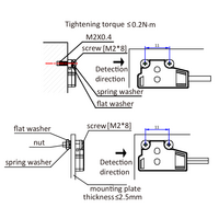 OS4-K30DP6 ELCO PHOTOELECT SENSOR, OS4-SERIES, DIFF FIXED, RED BEAM, OR:1-30MM, PNP, DO, 10TO30VDC, -10TO55 DEG C, SW FRQ:800HZ, CABLE 2M