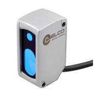 ELCO DISTANCE SENSOR(TRI), OSM41-SERIES, RED LASER, OR:100MM+/-35MM, RES: 0.01MM, 2 X PUSH-PULL, 10-30VDC,  2M CABLE
