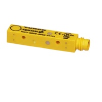 TURCK INDUCTIVE RECTANGULAR SENSOR&lt;BR&gt;4MM RANGE 8MM PLAS NO NPN 10-30VDC 3 PIN PICO