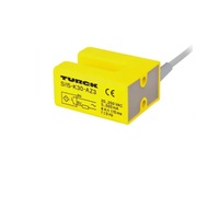 TURCK INDUCTIVE SLOT SENSOR<BR>15MM RANGE 30MM PLAS NO NPN 10-30VDC 2M