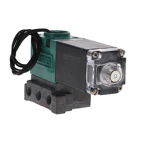 NUMATICS/AVENTICS SOLENOID VALVE/BASE, MRK 7 SERIES 4/2 SPR RTN 24VDC, HW 1/8" NPT