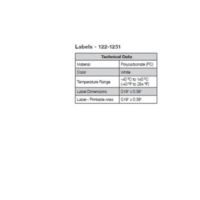 122-1251 NUMATICS/AVENTICS PART<BR>G3 TAG TREE