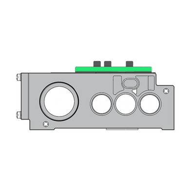 BLANK PLATE ON A MAN BLOCK - AUTO 125 SERIES TPS