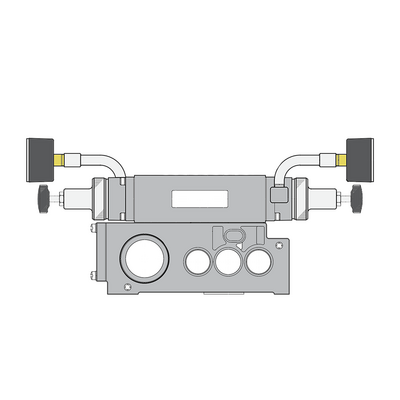 REGULATOR ON A MANIFOLD BLOCK - 2005 SERIES TPS