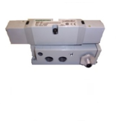 NUMATICS/AVENTICS SOL-PILOT VALVE/BASE&lt;BR&gt;ISO 26MM SERIES 4/2 DETENT 24VDC 3/8&quot; G, 4 PIN M12 CONN